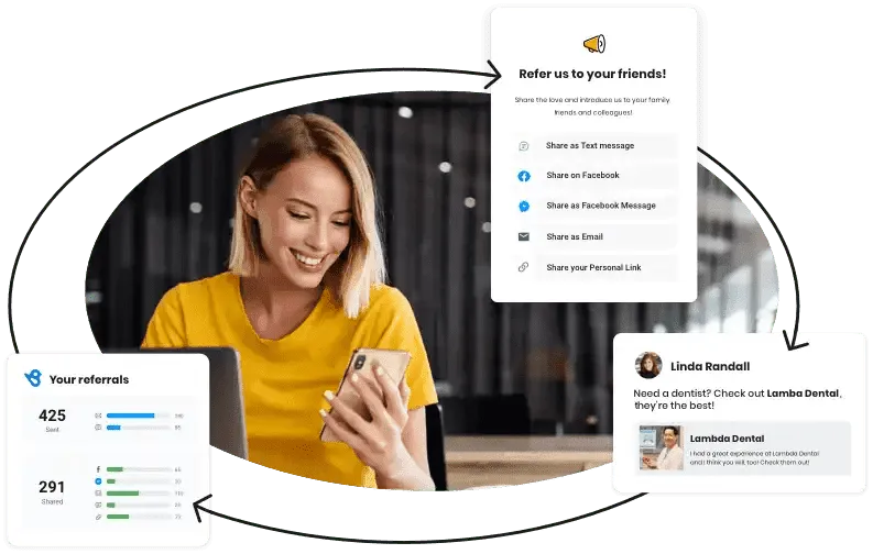 Referrals: Have customers do your marketing