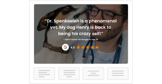 Social: Show off your best reviews